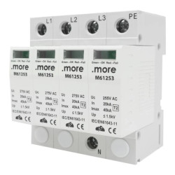 OGRANICZNIK PRZEPIĘĆ 3P+N 20KA T2