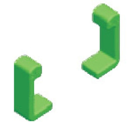 Nakladka ochronna zielona NO100N 410001