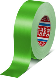 Fabric tape, 50 x 0.26 mm, PE extruded fabric, green, 50 m, 04688-00022-00