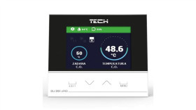 Tech St-391 - Sterownik Do Kominka Z Programem Zpid + Przepustnica Fi 150