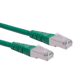 Kabel Ethernet Cat6 długość 500mm Z zakończeniem Roline PVC