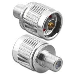 Adapter, przejściówka wtyk N / F gniazdo F