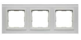 VENA2 Ramka potrójna szkło Xglass akrylowe białe + biały 5204183