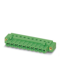 Listwa stykowa PCB 8-pinowe IC raster: 5.08 mm 1-rzędowe Phoenix Contact Mocowanie do lutowania falowego 32V W osłonie