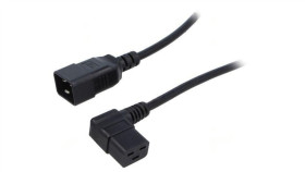Kabel: 3X1,5Mm2, Iec C19 Żeński Kątowy,Iec C20 Męski, 5M Lt-549R+550 H05vv-F...