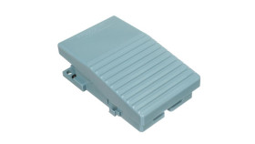 Wyłącznik Nożny Pojedynczy Bez Osłony Niebieski Metal 1Z 2R 2 Kroki Xpem211