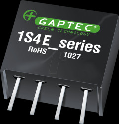 1S4E_0512S1U DC/DC converter, 1 W, 12 V, SIL 4