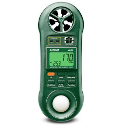 Extech 45170 Termometr -100 - +1300 °C Rodzaj czujnika K Wielofunkcyjny miernik parametrów środowiskowych 4 w 1