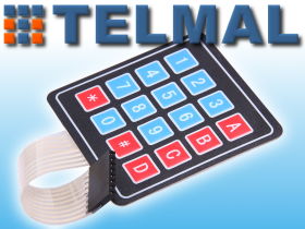 Klawiatura membranowa 4x4 Arduino AVR PIC ARM