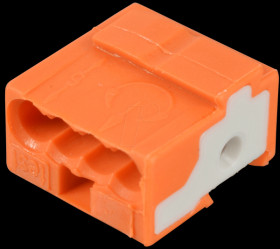 243-723 WAGO pillar terminal for PCB, orange