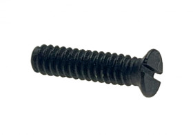 Śruba calowa 4-40x10.5mm - łeb płaski - pod śrubokręt płaski