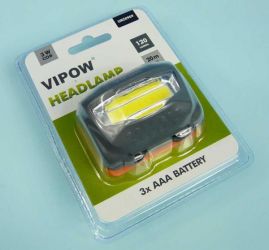 LATARKA CZOŁ.3W VIPOW COB 3xR-03