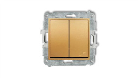 Mini Łącznik Pojedynczy Ze Schodowym (Wspólne Zasilanie) Złoty 29Mwp-10.1