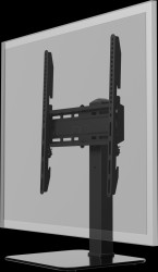 58524 TV stand, swivelling, 32" - 55", black