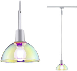 Lampa sufitowa, podwieszana Paulmann Sarrasani 96975 E14 chrom (matowy), dichroic