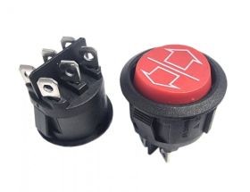 SMRS203RS 6A 250V OKRAGLY (ON)-OFF-ON