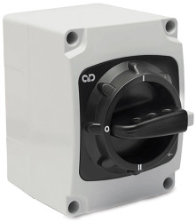 Przełącznik izolacyjny 3-biegunowy-biegunowy 20A Craig & Derricott 7,5kW NO/NC