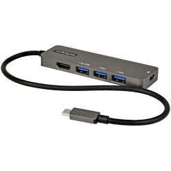 Stacja dokująca, magistrala: USB-C, 3840 x 2160, USB: 4, typ: USB A, USB C, standard: USB C