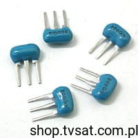 CSC300K 300 kHz Ceramic Resonator SIL3 MURATA