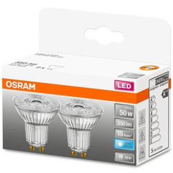 2x Żarówka LED GU10 4,3W = 50W 350lm 4000K Neutralna 36 OSRAM STAR