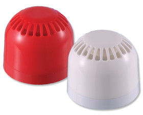 Sygnalizator 9 → 60 V. Klaxon IP21, IP65 Soczewka