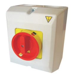 Łącznik krzywkowy w obudowie, z możliwością zamknięcia na trzy kłódki, 40A, 0-1, 3p T0-Ł S40JPU1103 A6R