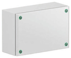 Szafka ścienna rozdzielcza 150 mm 300 mm 80mm Stal Schneider Electric, z drzwiami zwykłymi RAL 7035