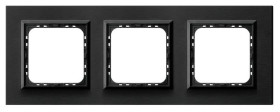 Sonata Ramka potrójna szczotkowany antracyt R-3RAC/64/25