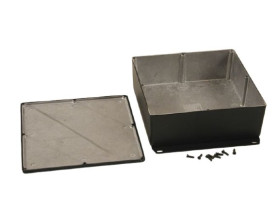 Obudowa Aluminium odlewane szerokość zew. 188 mm długość zew. 188 mm wys. zew. 69 mm Hammond IP65