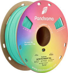 Polymaker CA05006 Panchroma™ Satin Filament do drukarek 3D PLA Satynowany, Duża sztywność 1.75 mm 1000 g Polymaker Teal,