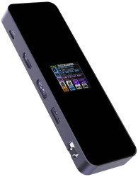 Stacja dokująca USB-C® Dockcase zintegrowany wyświetlacz, z funkcją ładowania, zasilanie USB-C®, zintegrowany czytnik ka