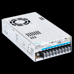 24V 320W Delta Panel Mount Switching Power Supply - PMF-24V320WCGB - Vertical Terminal Block Connectors