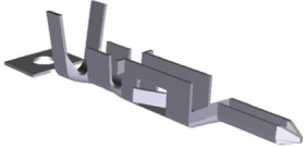 Zacisk zagniatany Męski TE Connectivity VAL-U-LOK 22AWG 0.3mm² Obudowa złącza VAL-U-LOK