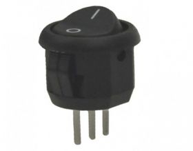 PRZELACZNIK SW2738-R5 ON-ON 1 TOR CZARNY