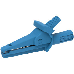 Electro PJP 5002-IEC-d4-CD1-Bl Alligator Clip Blue Max Clamping 9mm 51mm