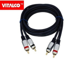 PRZEWOD 2XRCA DIGITAL (6+2+6) 1,5M