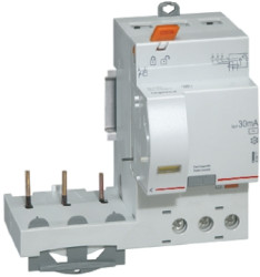 RCD, Typ AC, 3-biegunowy, 40A, 30mA, Legrand, DX3 DX