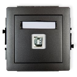 Mechanizm gniazda pojedynczego USB-A B