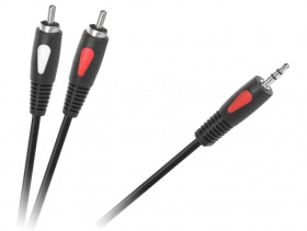 PRZEWOD JACK 2*RCA 3M CABLELECH