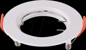 6640 Recessed ceiling ring, GU10, round, white
