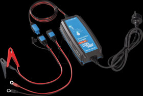 BPC120731064R Automatic charger for lead-acid, lithium batteries, IP65 12 V/7