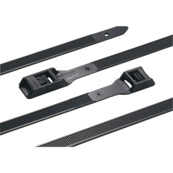 HellermannTyton 112-35060 RPE350-HSW-BK-C1 RPE Broad Cable Tie Black 9mm x 350mm