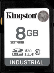 SDIT/8GB SDHC memory card, 8 GB, industrial