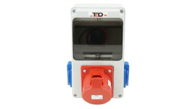 Rozdzielnica Budowlana Mak 32A/5P + 2Gs 230V 02.054