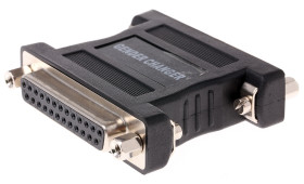 Adapter D-sub z typu D-Sub z 25 stykami na rodzaj Żeński z rodzaju Żeński na typ D-Sub z 25 stykami