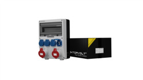 Rozdzielnica Budowlana Td 2X32a 4X230v Gniazda Mennekes Doktorvolt 2435