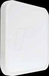 76681-24 Ceiling light fixture, 36 W, 3820 lm, 4000 K, white, IP44, squar