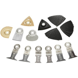 Fein 35222967060 Starlock Multitool Set 26-Piece Compatible Accessory
