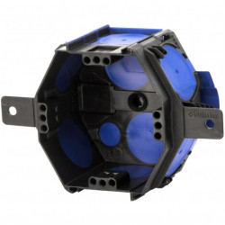 Puszka instalacyjna podtynkowa sześciokątna fi: 75x48 IP30 montaż pianą F-TRONIC