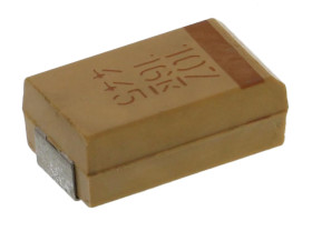 Kondensator tantalowy 100μF 16V dc D SMD ±10